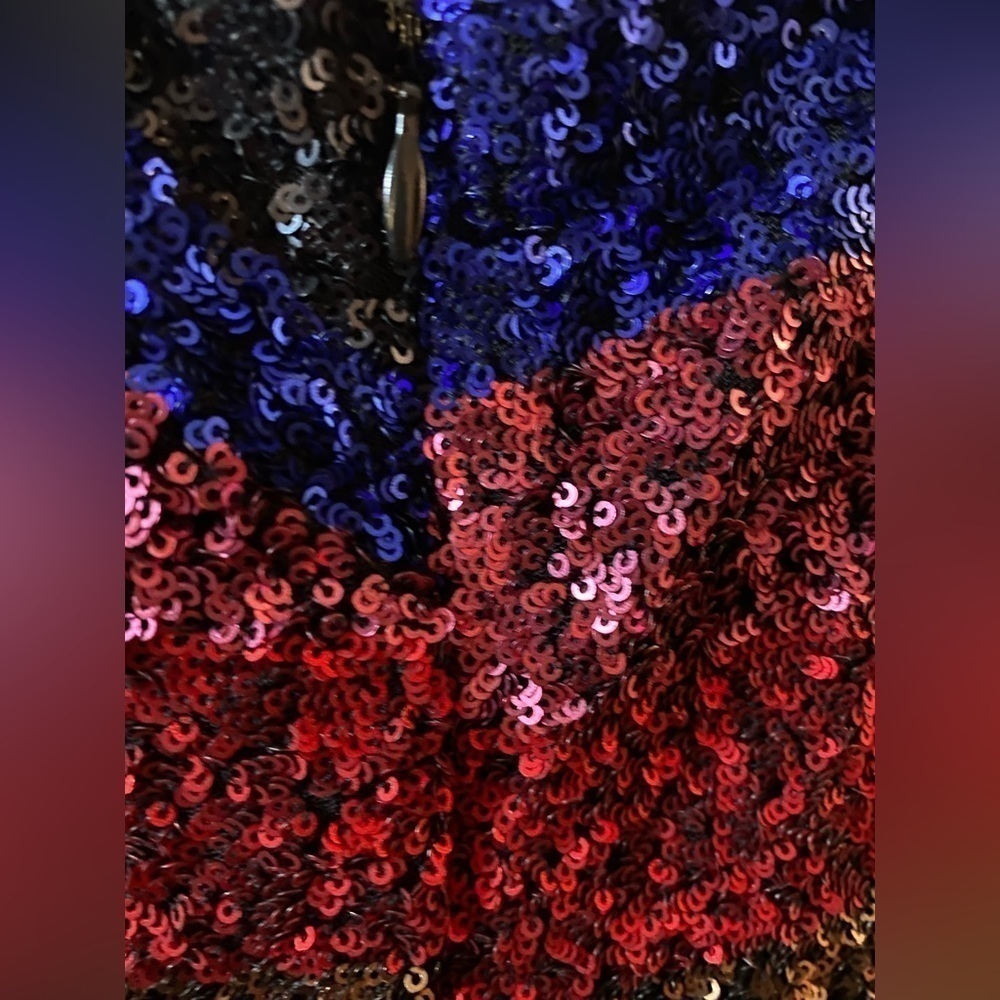 Gap Maximalism Multi-Colored Striped Sequin Cockt… - image 5